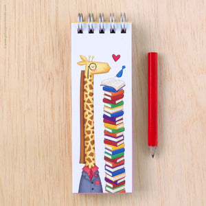 Giraffe Spiral Notebook - Yellow Pencil Studio