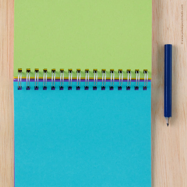 Mermaid Spiral Notebook - Yellow Pencil Studio