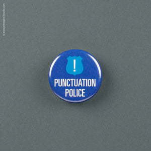 Punctuation Police Magnet - Yellow Pencil Studio